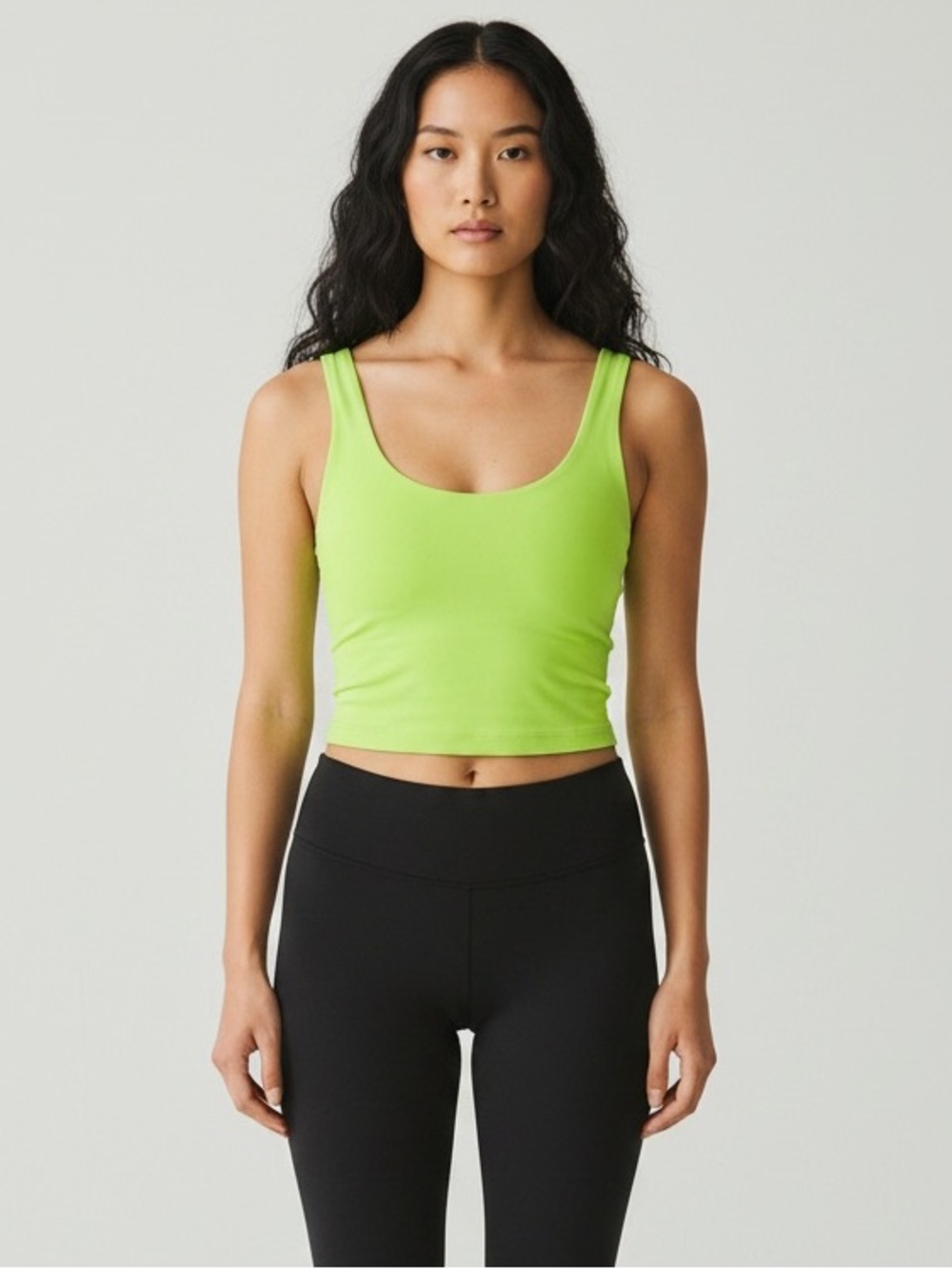 lululemon athletica Neon Lime Green Align Tank Top